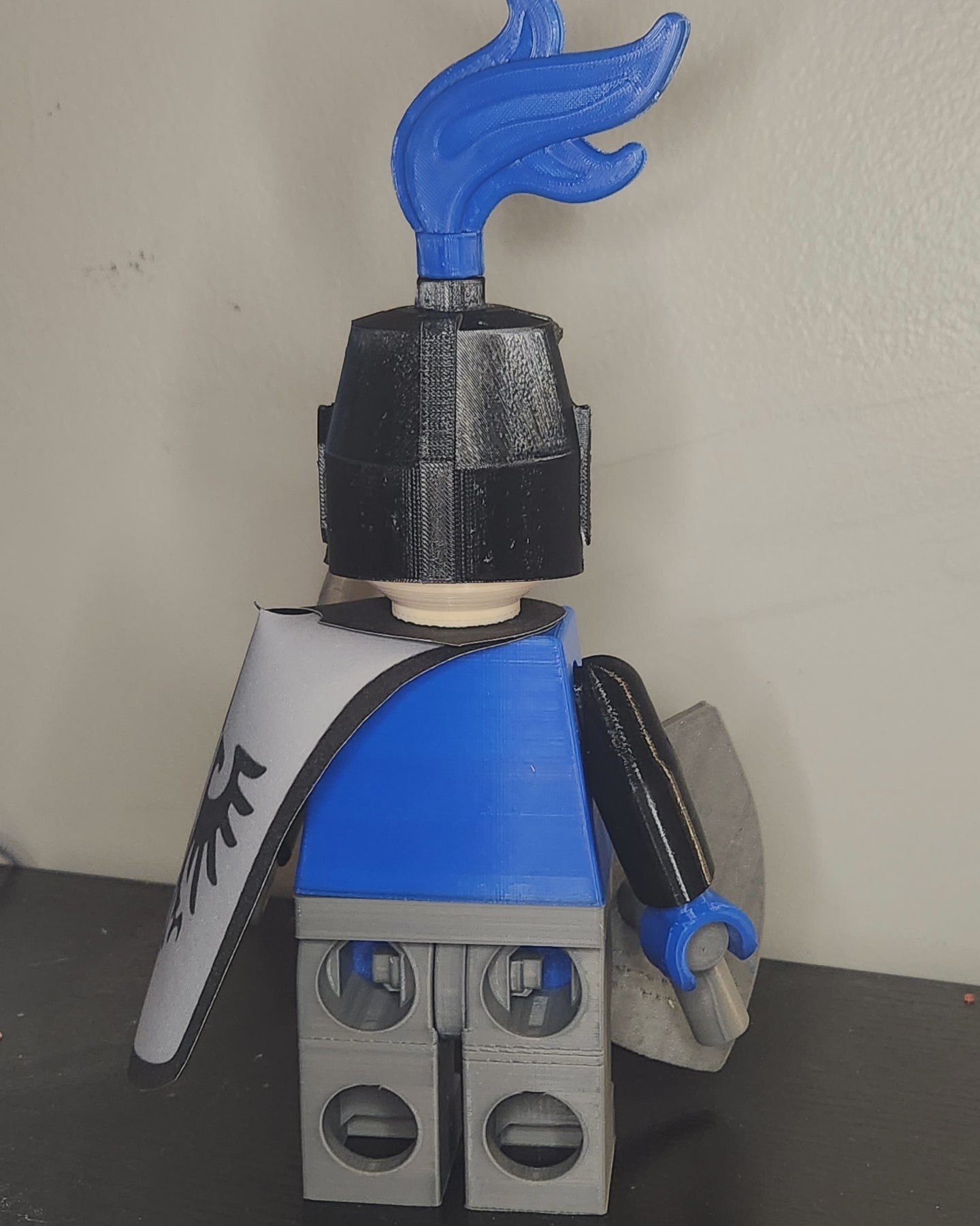 9 Inch Big Fig : Black Falcon